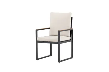 Aspvik Matstol Svart - Venture Home - Products - Utemöbler & utemiljö - Balkong & altan - Balkongmöbler - Balkongstol