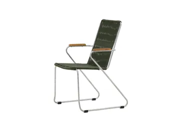 Bois Karmstol Utomhus - Grön - Products - Utemöbler & utemiljö - Balkong & altan - Balkongmöbler - Balkongstol