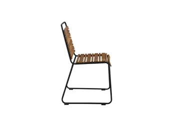 Bois Matstol Utomhus - Svart/Brun - Products - Utemöbler & utemiljö - Balkong & altan - Balkongmöbler - Balkongstol