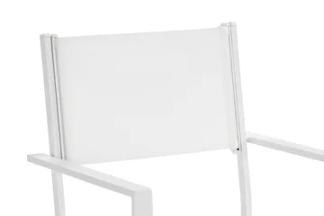 Tunis Stapelstol Utomhus - Vit/Vit - Products - Utemöbler & utemiljö - Balkong & altan - Balkongmöbler - Balkongstol