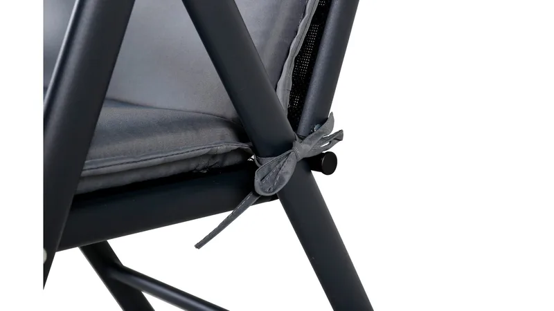 Hanna Positionsdyna med Kudde - Grå - Products - Utemöbler & utemiljö - Dynor - Positionsdynor