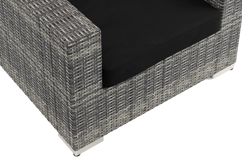 Bahamas Loungefåtölj utomhus i konstrotting - Grå - Products - Utemöbler & utemiljö - Loungemöbler - Loungestol utomhus