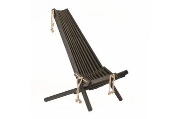 Ecochair EcoFurn Furu Svart Oljad, Furu Svart Oljad