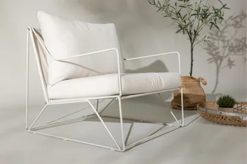 Usteryd 4 sits Loungesoffa - Beige - Products - Utemöbler & utemiljö - Loungemöbler - Loungesoffor