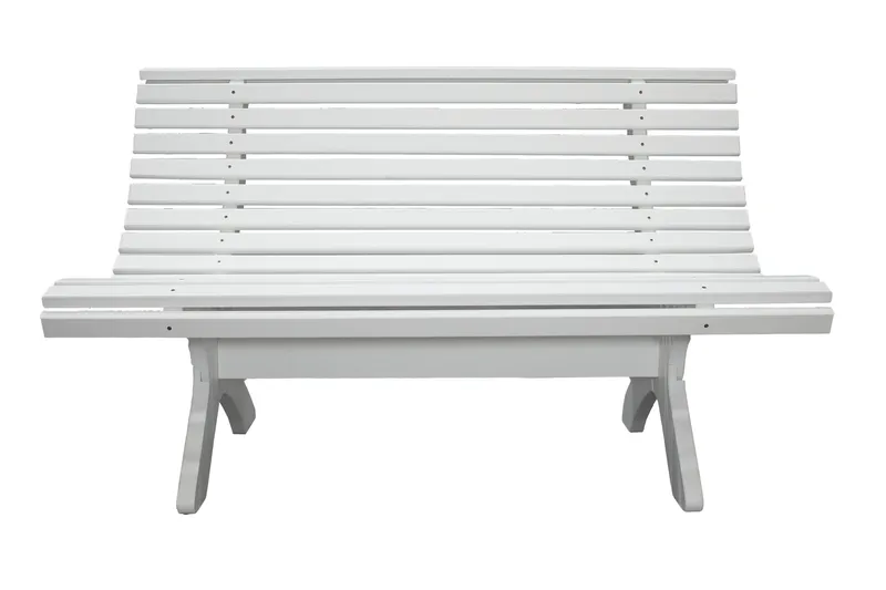 Norvald Trädgårdsbänk 140 cm - Vit - Products - Utemöbler & utemiljö - Loungemöbler - Loungesoffor