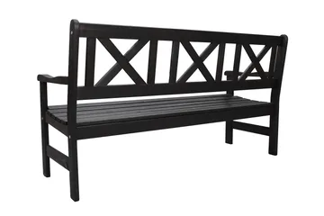 Olivo 3-sits Utesoffa - Kaffesvart - Products - Utemöbler & utemiljö - Loungemöbler - Loungesoffor