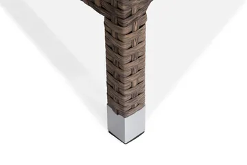 Thor Lyx Utefåtölj med Armledare - Loungefåtölj för Utemöbler i Konstrotting - Brun - Products - Utemöbler & utemiljö - Loungemöbler - Loungestol utomhus