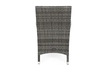 Thor Lyx Utefåtölj med Armledare - Loungefåtölj för Utemöbler i Konstrotting - Grå - Products - Utemöbler & utemiljö - Loungemöbler - Loungestol utomhus