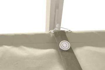 Porto Pergola 3x3 m i aluminium med tak för solskydd - Beige - Products - Utemöbler & utemiljö - Solskydd - Pergola