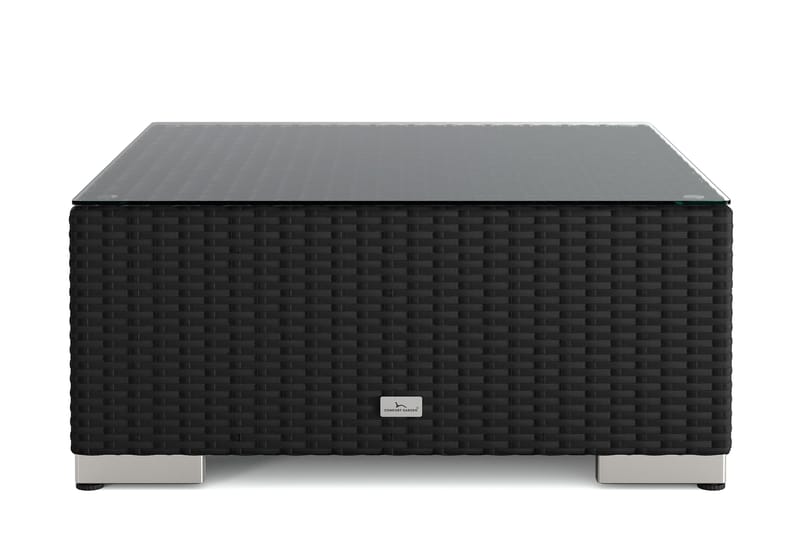 Bahamas Divanmodul - Loungebord utomhus 75x75 cm till soffor - Svart - Products - Utemöbler & utemiljö - Utebord & trädg årdsbord - Loungebord & soffbord utomhus