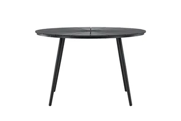 San Vito Matbord Utomhus 120 cm - Svart - Products - Utemöbler & utemiljö - Utebord & trädgårdsbord - Matbord utomhus