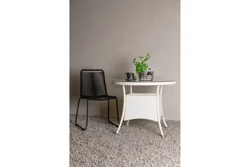 Volta Matbord Utomhus 90 Rund - Vit - Products - Utemöbler & utemiljö - Utebord & trädgårdsbord - Matbord utomhus