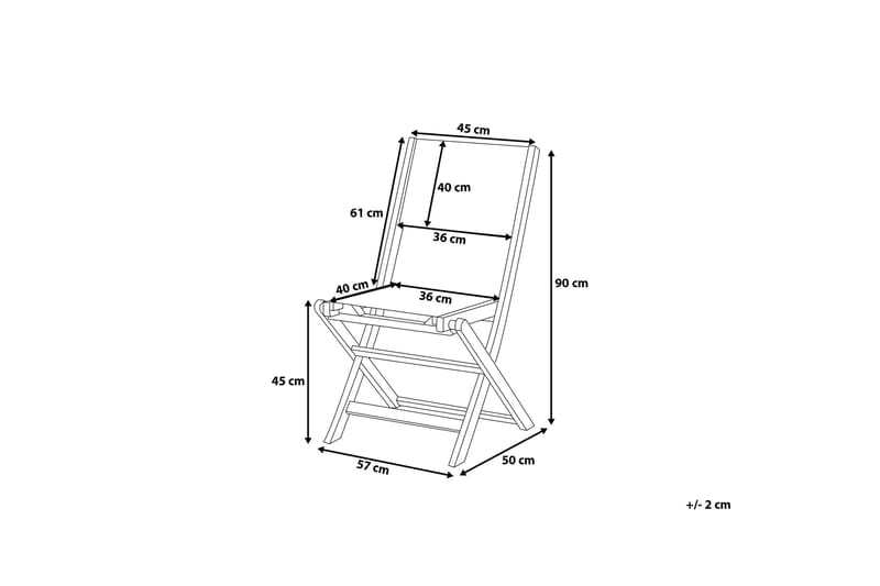 Cesana Trädgårdsmöbelset Med Utebord + 8 Utestolar+Schäslong 2 St - Trä/Natur - Products - Utemöbler & utemiljö - Utegrupp - Matgrupp utomhus