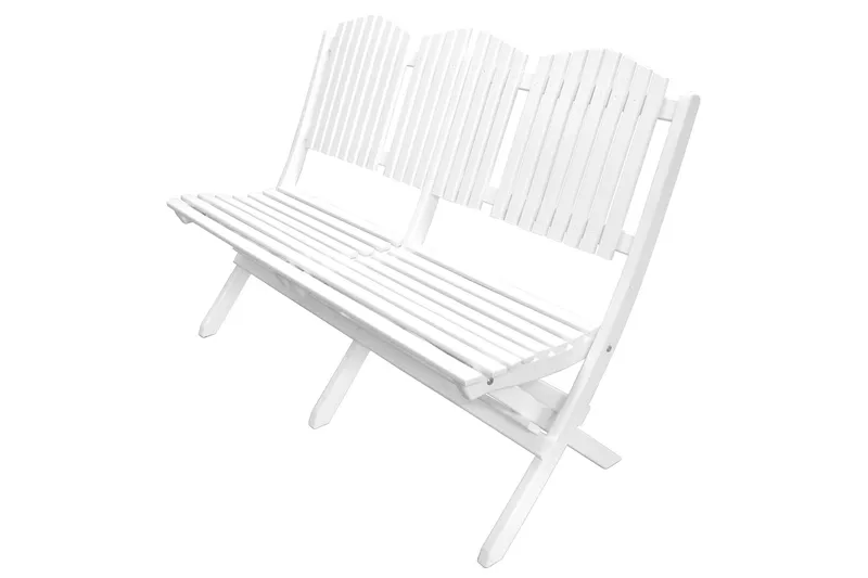 Delpino Matgrupp Utomhus 125 cm - Vit - Products - Utemöbler & utemiljö - Utegrupp - Matgrupp utomhus