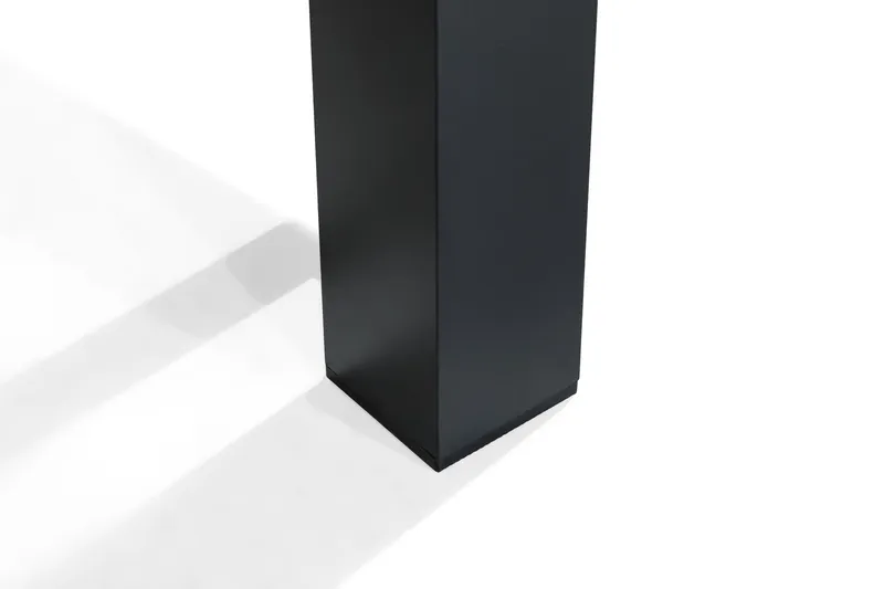 Las Vegas Matgrupp Utomhus 220-280x100+ 6 Stolar m Dyna - Svart/Teak - Products - Utemöbler & utemiljö - Utegrupp - Matgrupp utomhus