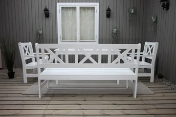 Olivo Matgrupp Utomhus - Vit - Products - Utemöbler & utemiljö - Utegrupp - Matgrupp utomhus