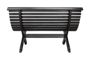 Norvald Bänk Utomhus - Kaffesvart - Products - Utemöbler & utemiljö - Utesoffa - Trädgårdssoffa