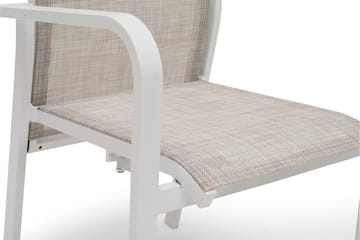 Hillerstorp Hånger Positionsstol 57x64 cm - Vit - Products - Utemöbler & utemiljö - Utestol & trädgårdsstol - Positionsstol