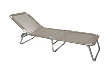 Lounge Trip 191x57xh28 Säng: Textilin Taupe - Products - Utemöbler & utemiljö - Utestol & trädgårdsstol - Solstol