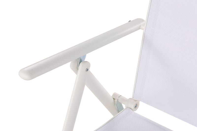 Maggie Vadderad Fällbar Positionsstol utomhus - Vit - Products - Utemöbler & utemiljö - Utestol & trädgårdsstol - Positionsstol