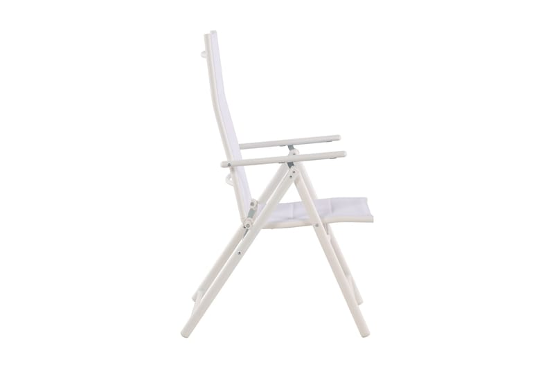 Maggie Vadderad Fällbar Positionsstol utomhus - Vit - Products - Utemöbler & utemiljö - Utestol & trädgårdsstol - Positionsstol