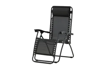 Melker Stol - Svart - Products - Utemöbler & utemiljö - Utestol & trädgårdsstol - Solstol - Baden baden stol