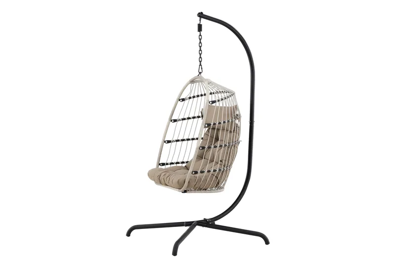 Trezza Hängstol Utomhus 75x70 cm - Grå - Products - Utemöbler & utemiljö - Utestol & trädgårdsstol - Hängfåtölj & hängstol utomhus