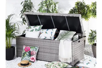 Modena Dynlåda 158 cm - Grå - Products - Utemöbler & utemiljö - Utomhusförvaring - Dynförvaring - Dynbox & dynlåda