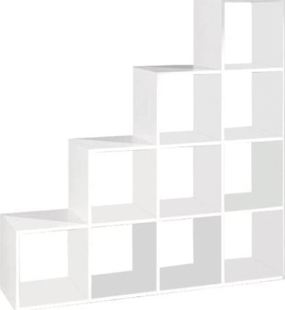 Melany boekenkast 10 - Wit