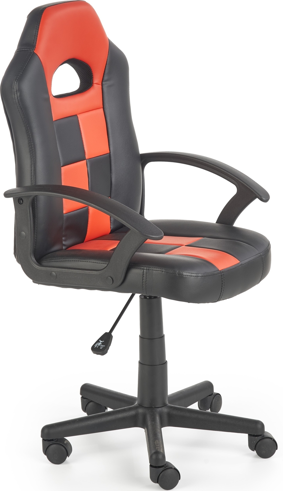 Alfrida kontorsstol - Svart/röd Alfrida kontorsstol - Svart/röd