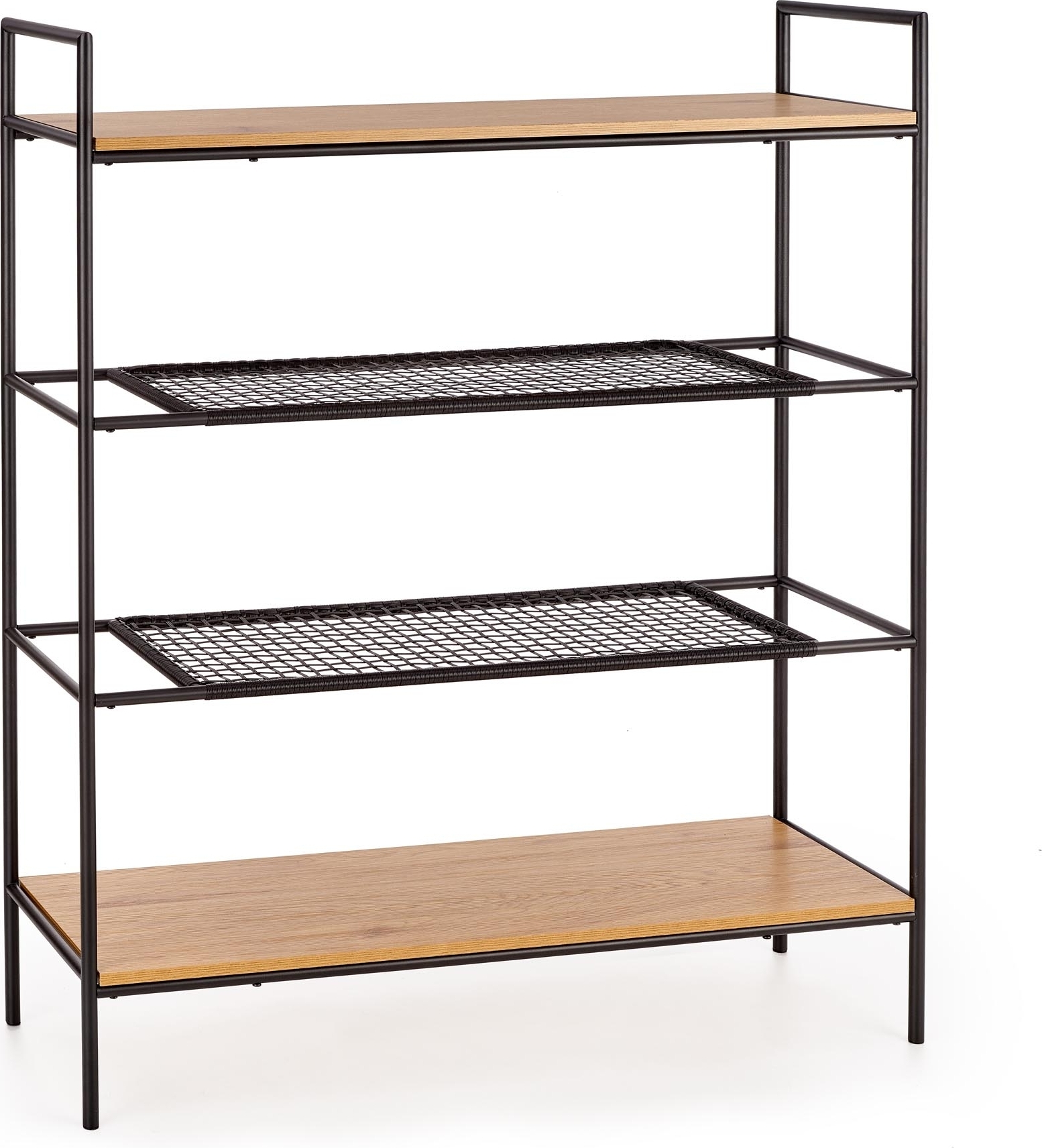 Wadi boekenkast - Eiken/zwart