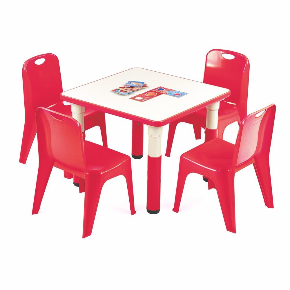 Bernadeta Bord - Vit/röd Bernadeta Bord - Vit/röd