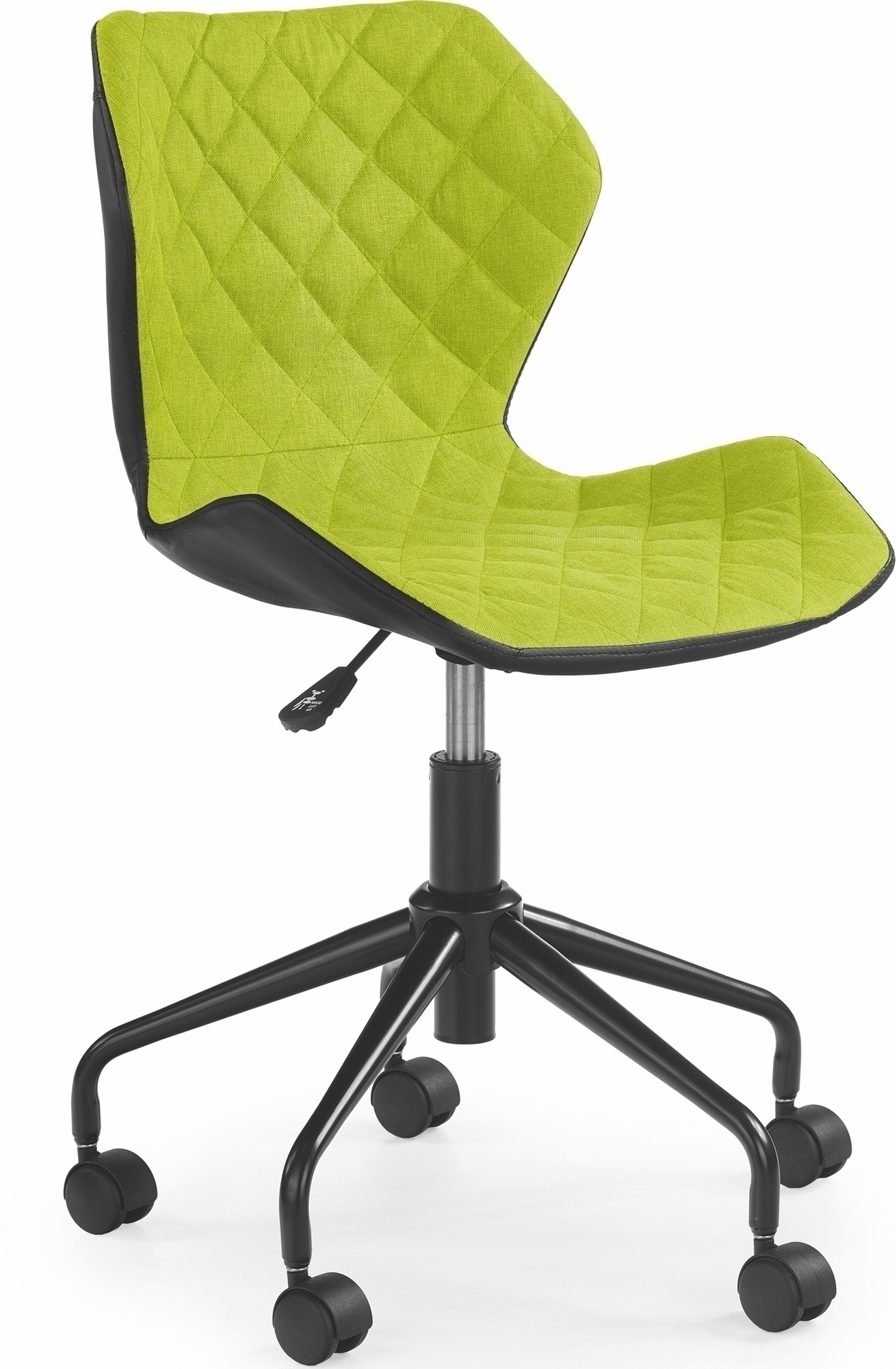 Albana skrivbordsstol - Svart/gr�n