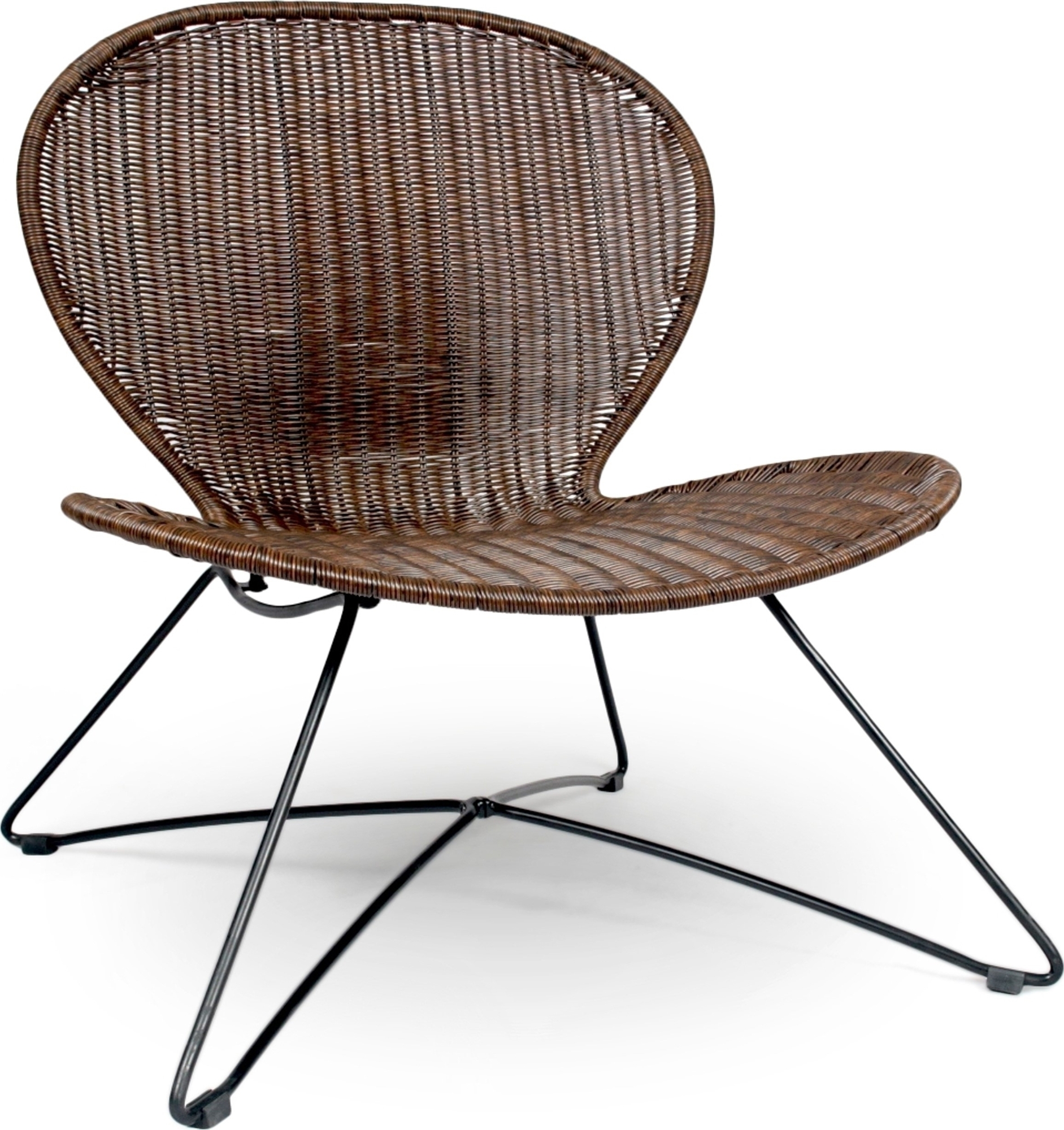 Clary fauteuil - Bruin rotan + Clary fauteuil - Bruin rotan +