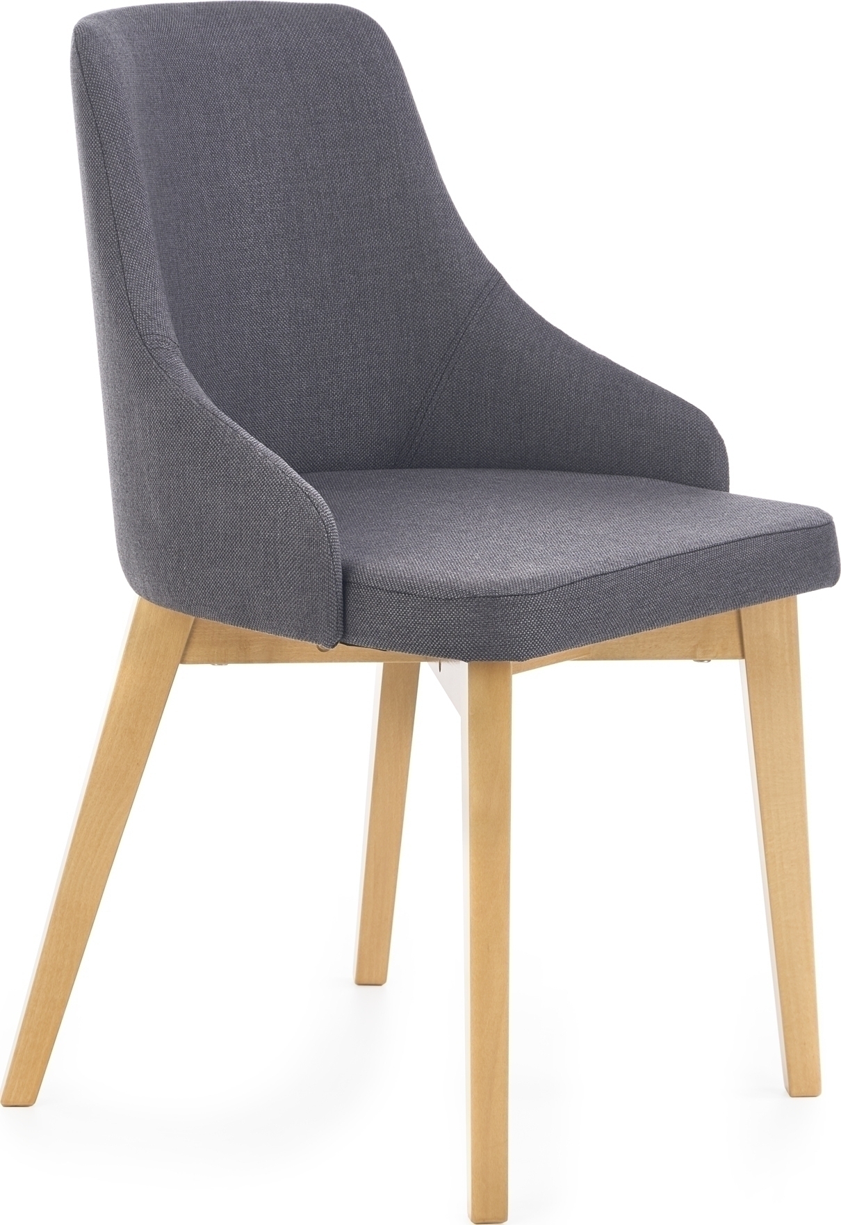 Stol Catrin - M�rk gr� & tr�