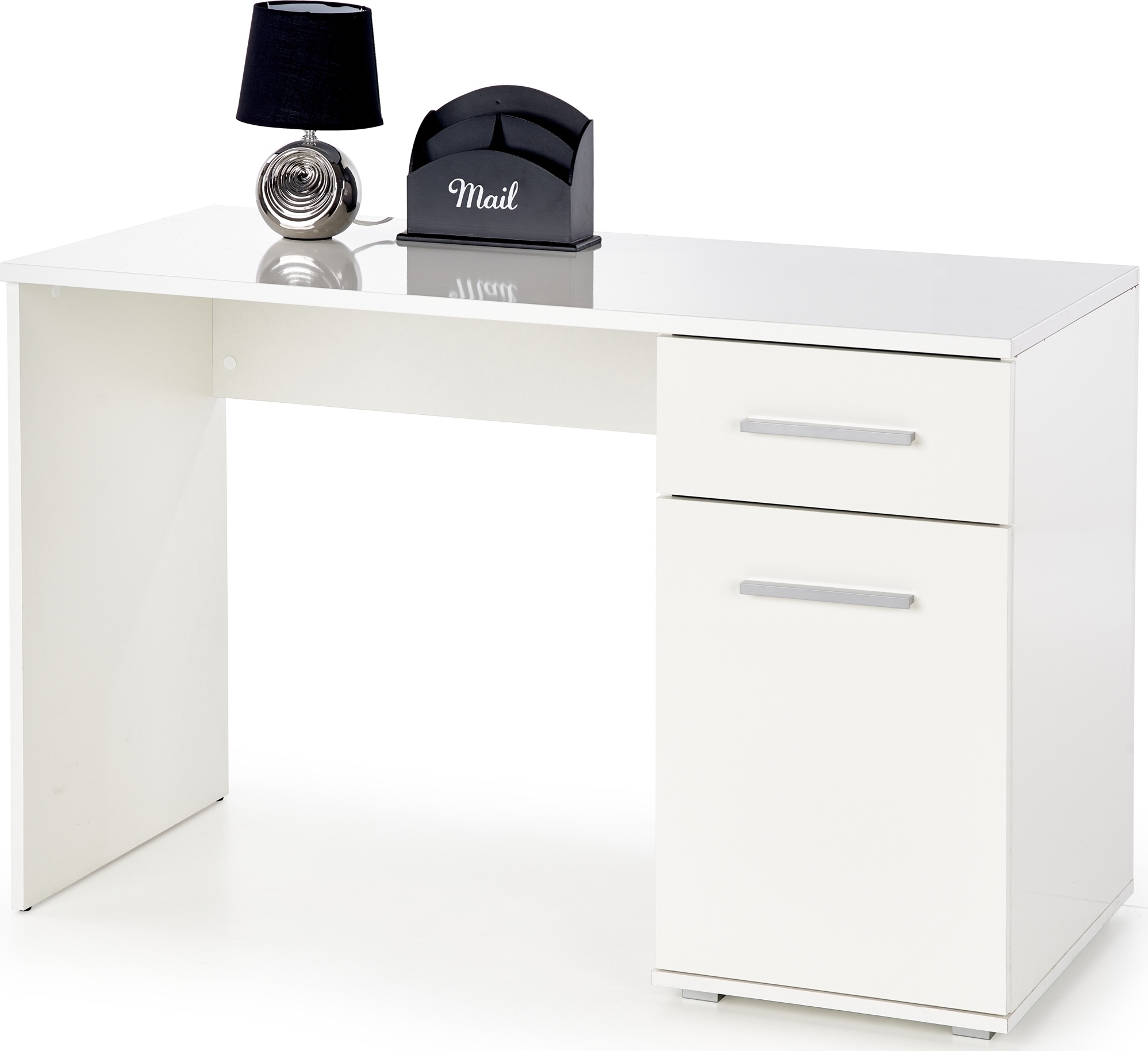 Abdel skrivbord 120x55 cm - Vit Abdel skrivbord 120x55 cm - Vit