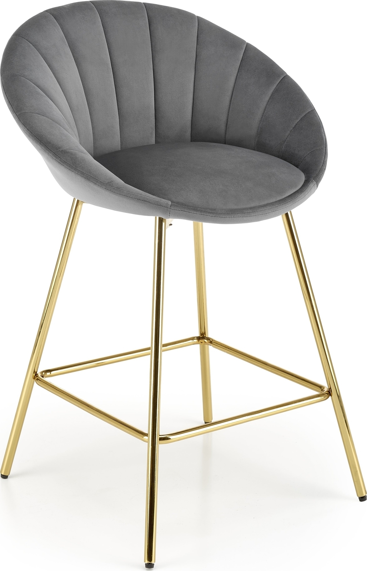 Pelican barkruk 112 - Grijs/goud Pelican barkruk 112 - Grijs/goud