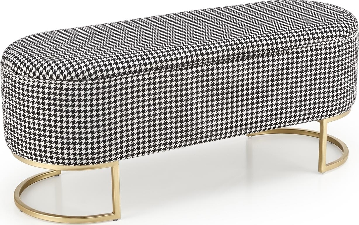 Harmony bank - Zwart/wit/goud