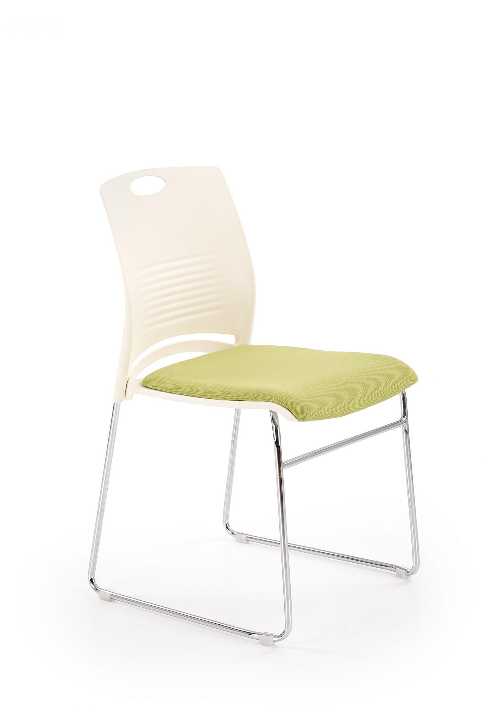 Chad matstol - Vit/gr�n