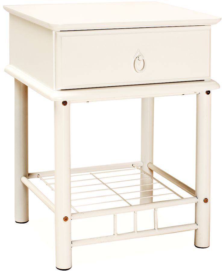 S�ngbord Brea - Vit