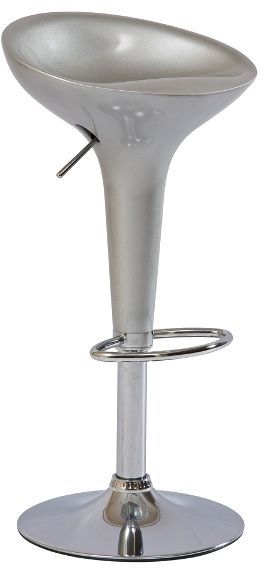 Barstol Adelynn - Silver/krom Barstol Adelynn - Silver/krom