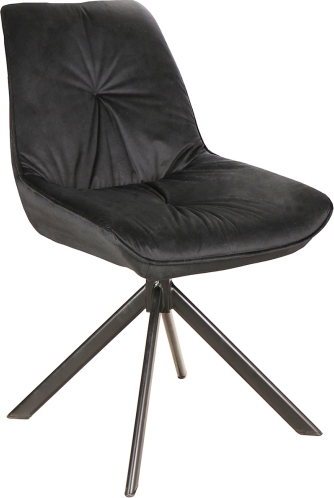 Boogie matstol - Svart sammet