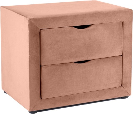 Eton 2 s�ngbord - Rosa sammet