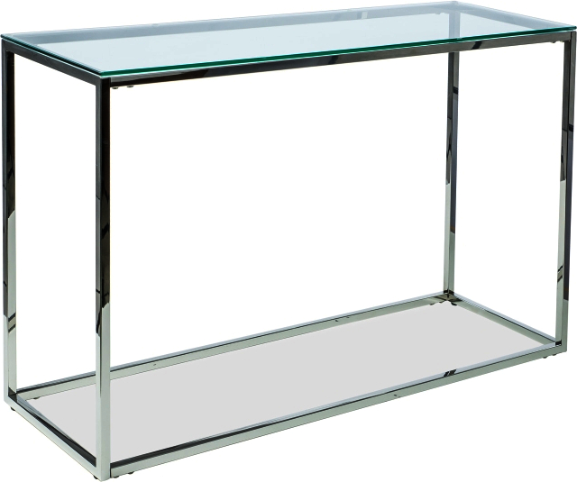 Hilton konsolbord 120 x 40 cm - Krom