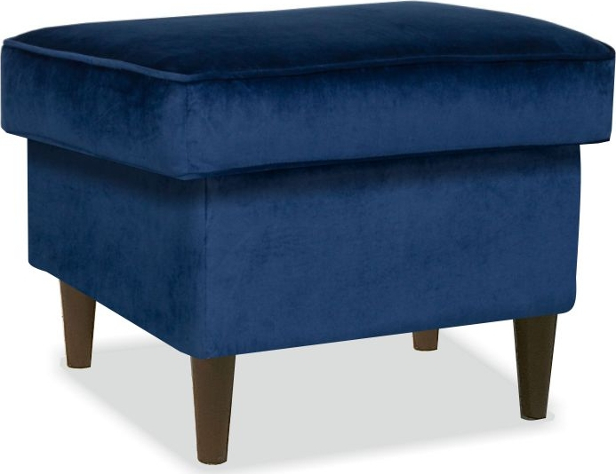 Ron K fotpall - Bl� sammet