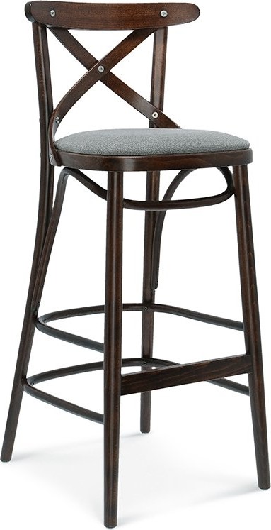 No 150 barstol - Valfri f�rg p� stomme och kl�dsel