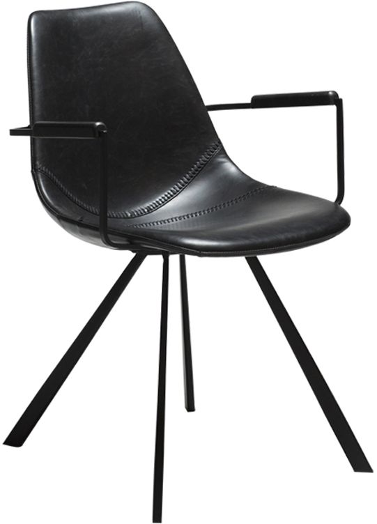 Pitch karmstol - Vintage svart Pitch karmstol - Vintage svart