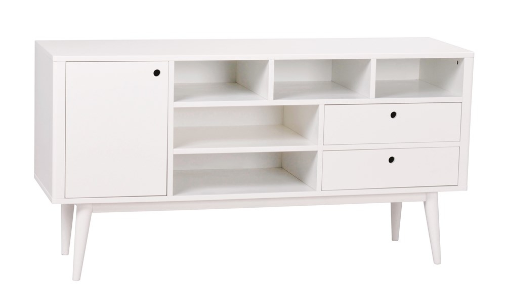 Rowico Vienna sideboard i vitlackat tr� +