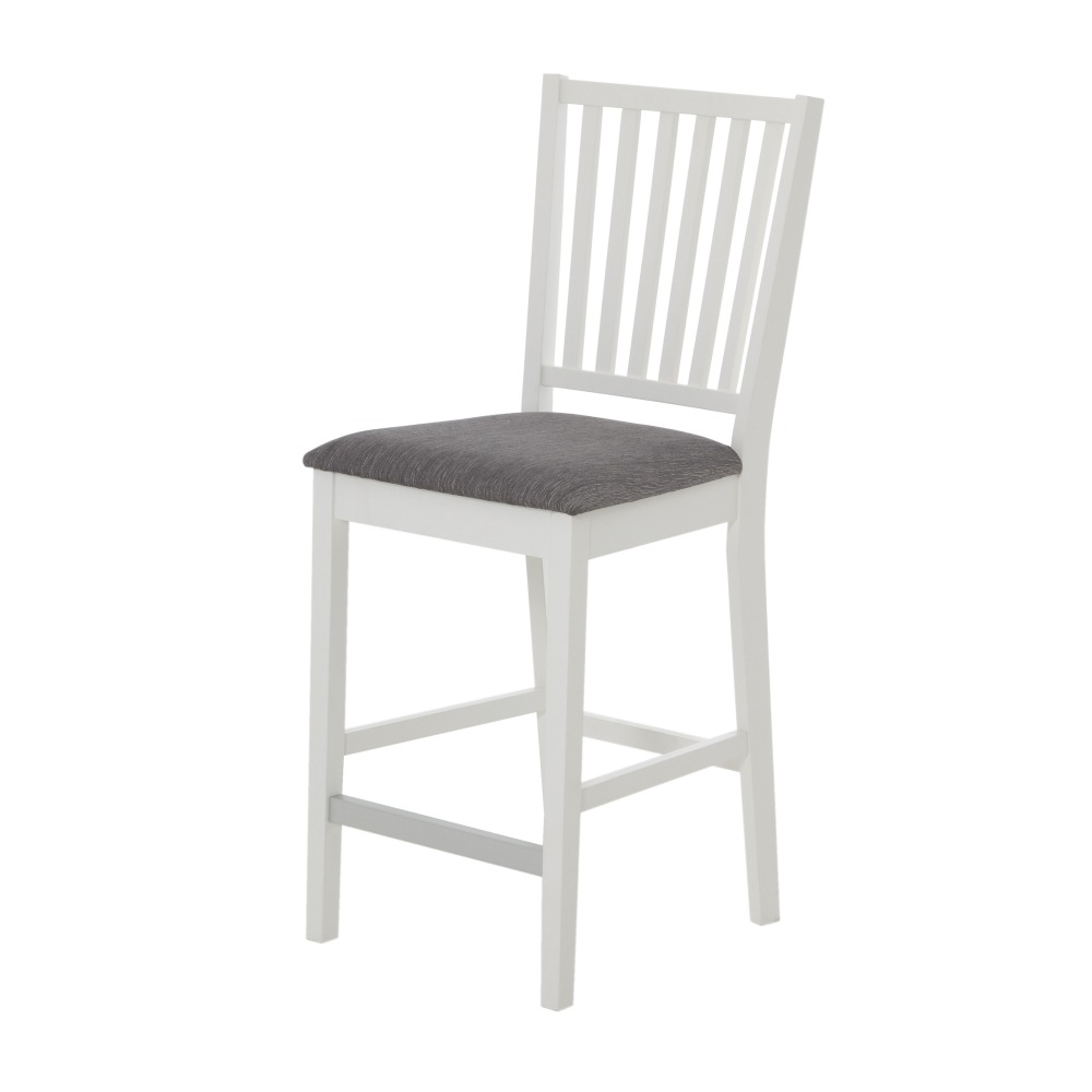 Vienna barstol - Vit