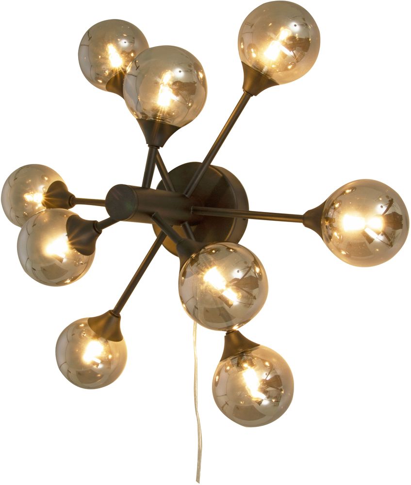 Cosmos wandplafond - Zwart/rookgrijs Cosmos wandplafond - Zwart/rookgrijs